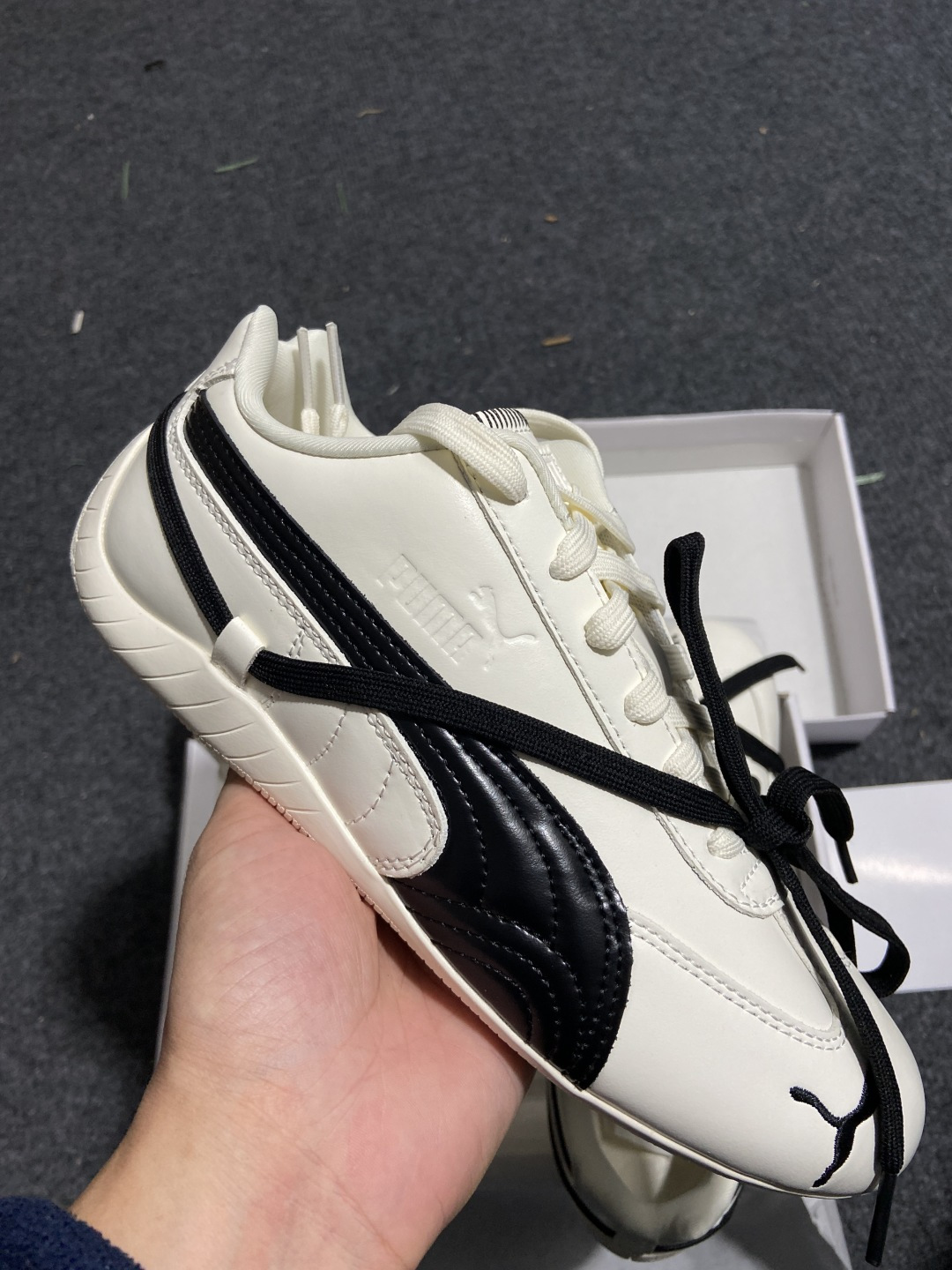 彪马Puma 尺码:35.5-45纯原出品-Rose x Puma Speedcat 白黑-01 YZ0