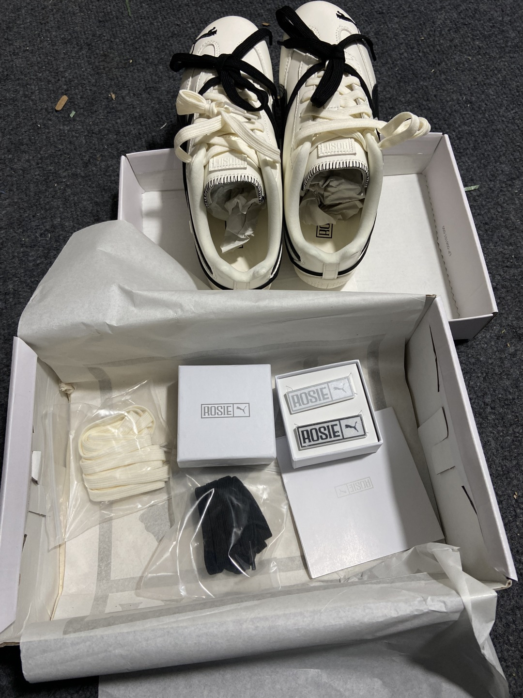 彪马Puma 尺码:35.5-45纯原出品-Rose x Puma Speedcat 白黑-01 YZ0