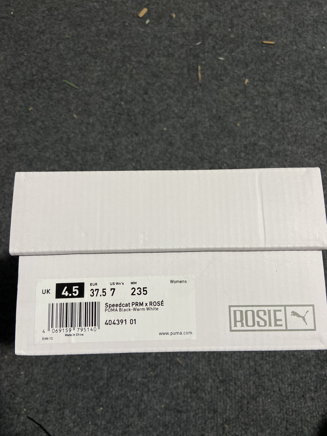彪马Puma 尺码:35.5-45纯原出品-Rose x Puma Speedcat 黑色 -01 YZ