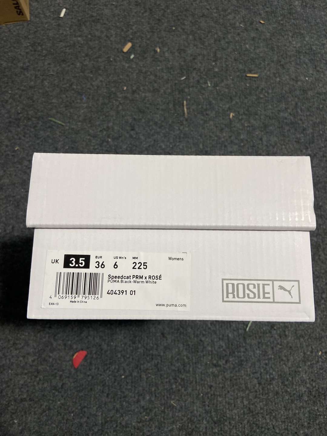 彪马Puma 尺码:35.5-45纯原出品-Rose x Puma Speedcat 黑色 -01 YZ