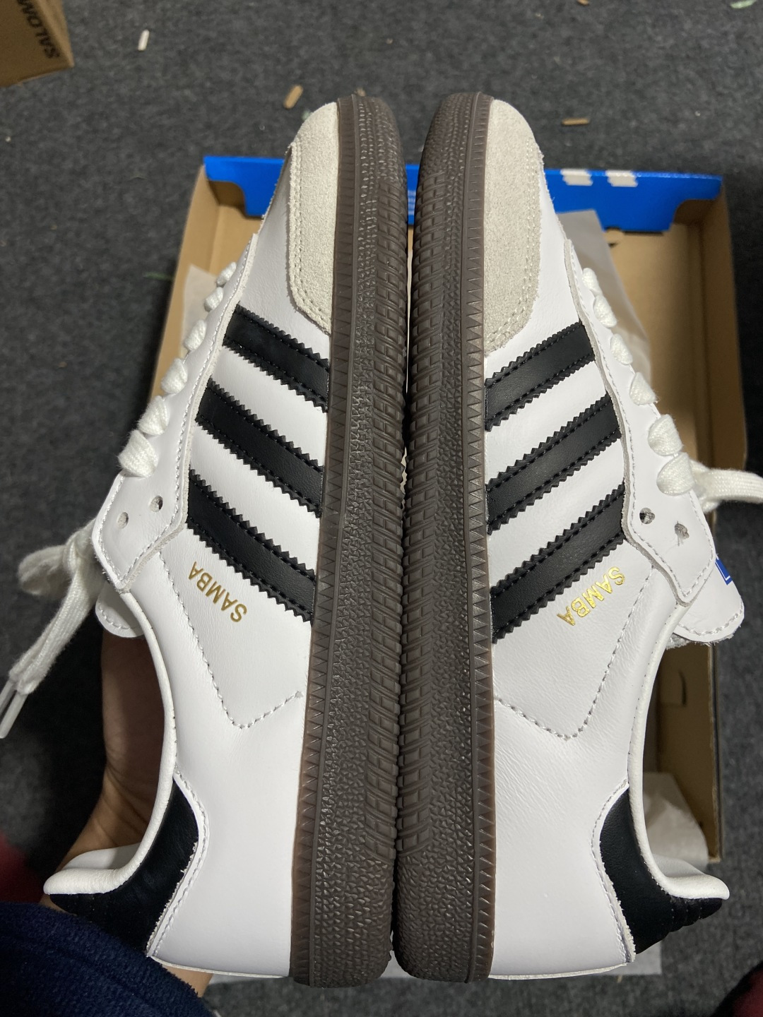补货Originals桑巴德训 尺码：36-45纯原出品-Originals Samba Vegan 低