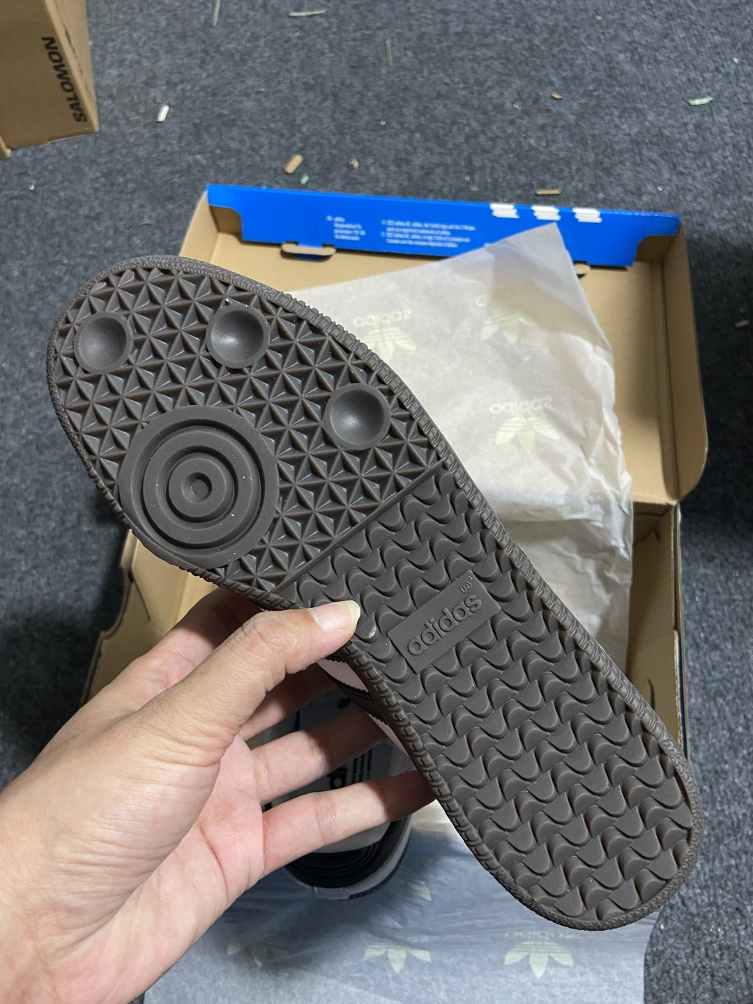 补货Originals桑巴德训 尺码：36-45纯原出品-Originals Samba Vegan 低