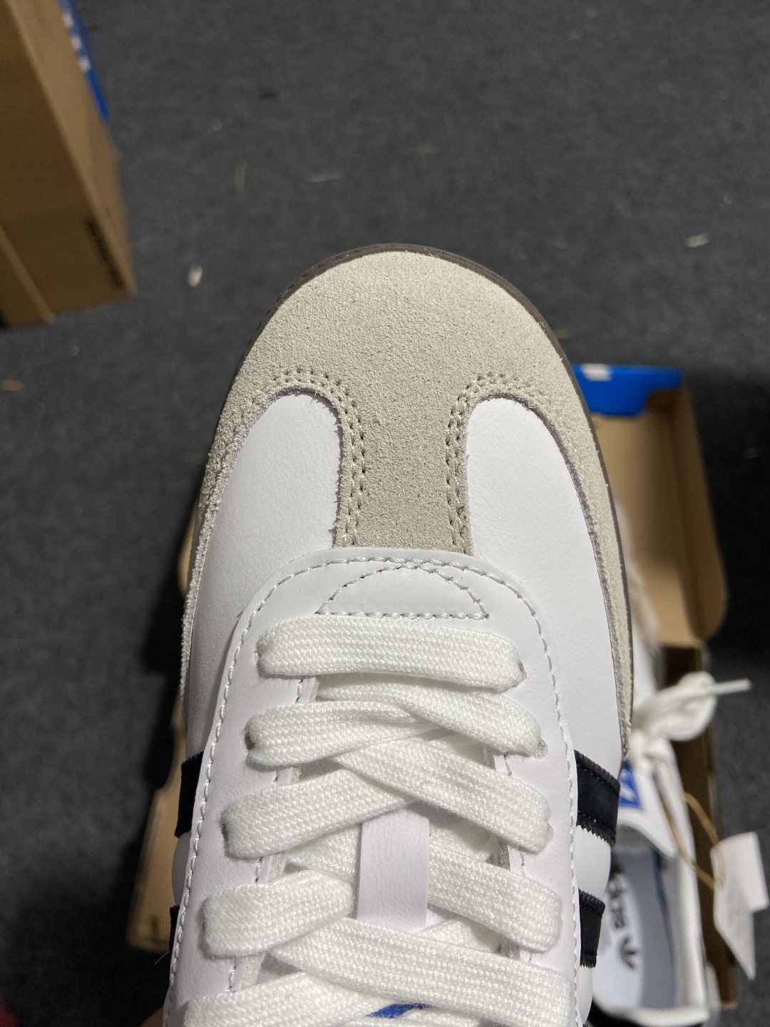 补货Originals桑巴德训 尺码：36-45纯原出品-Originals Samba Vegan 低