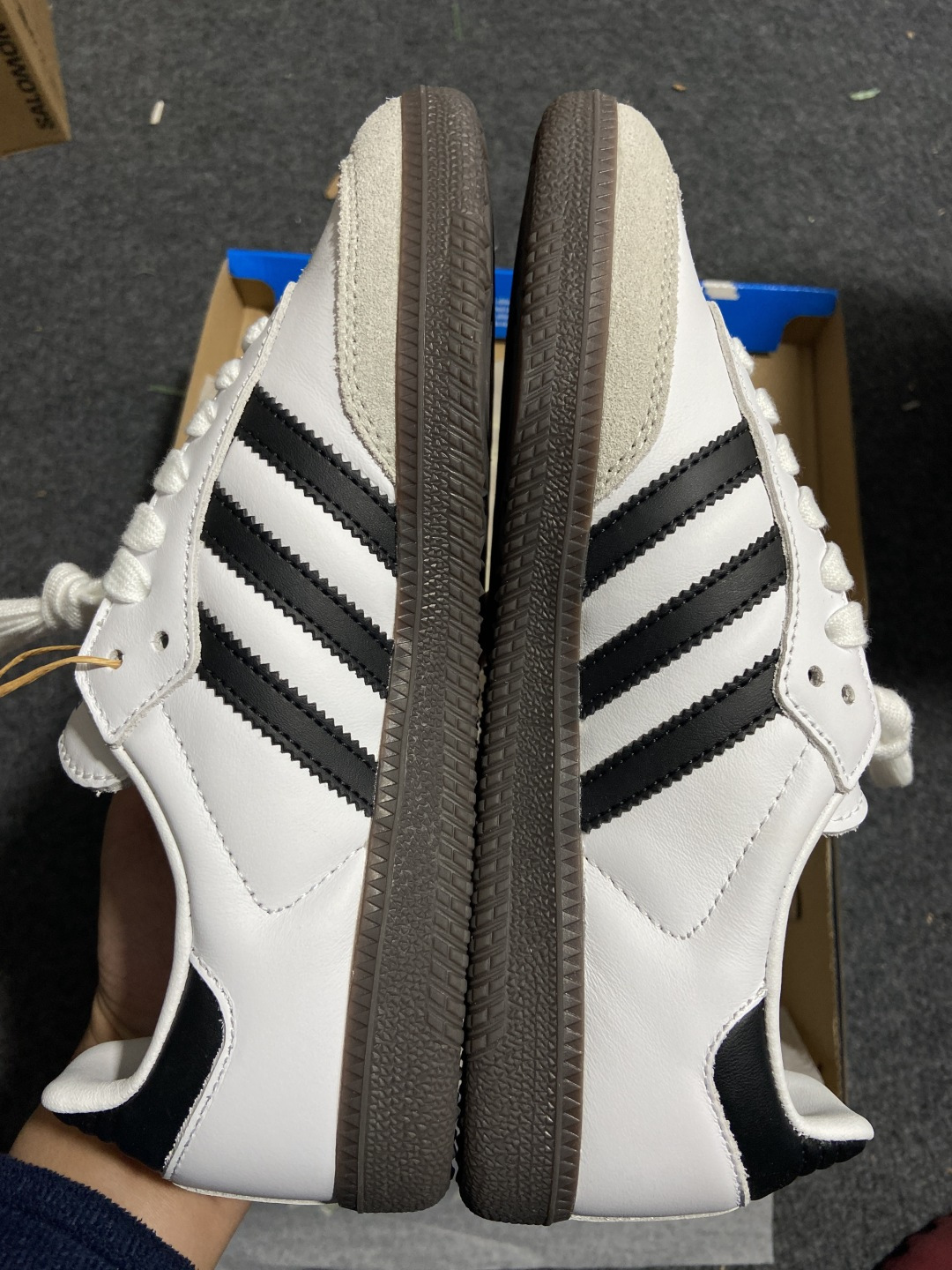 补货Originals桑巴德训 尺码：36-45纯原出品-Originals Samba Vegan 低