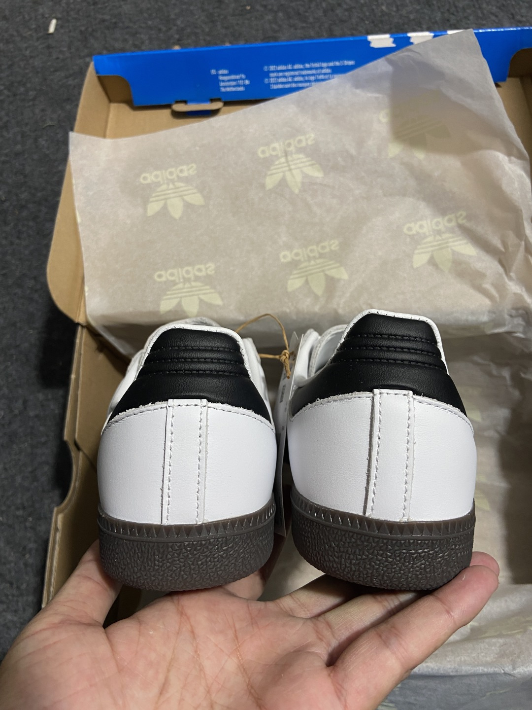 补货Originals桑巴德训 尺码：36-45纯原出品-Originals Samba Vegan 低