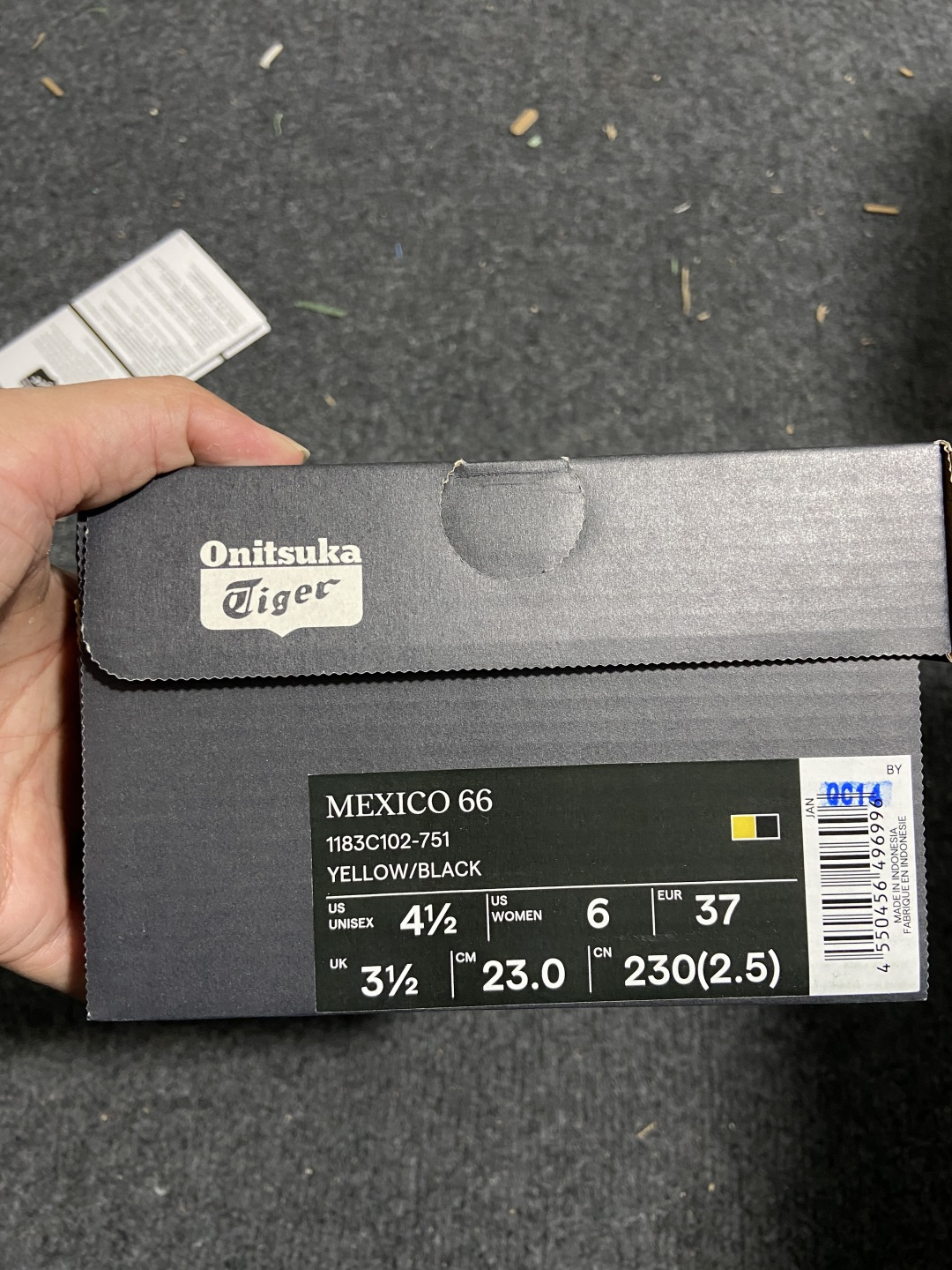 Onitsuka 尺码:36-45纯原版出品-Onitsuka Tiger MEXICO 66 黄黑 1