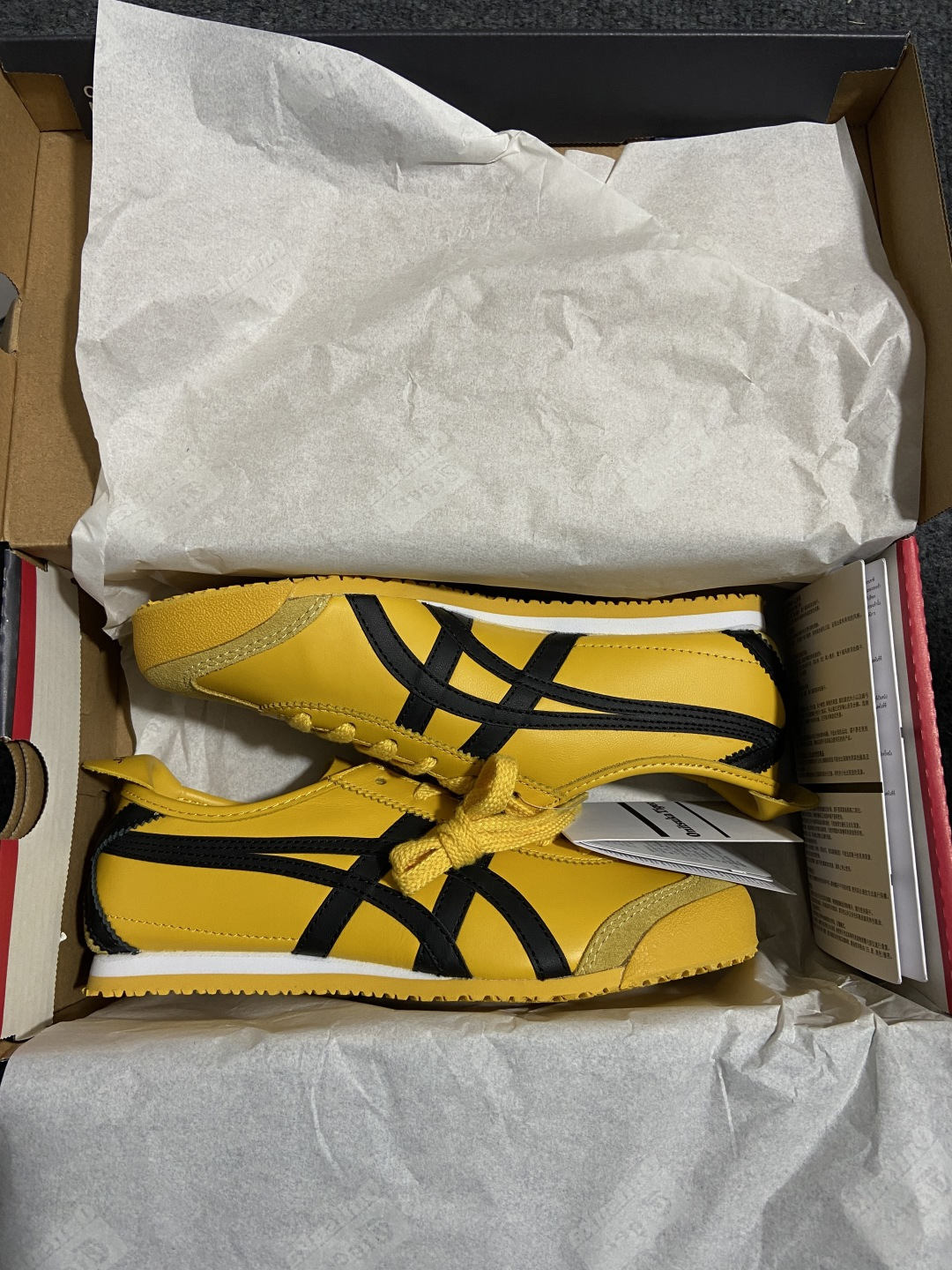 Onitsuka 尺码:36-45纯原版出品-Onitsuka Tiger MEXICO 66 黄黑 1