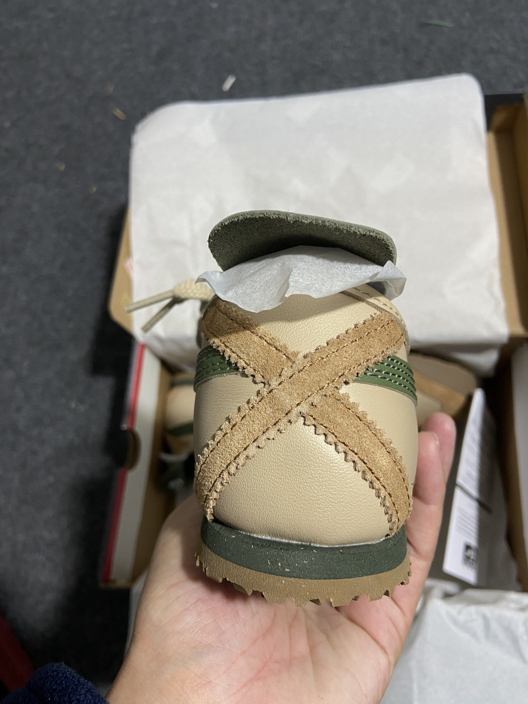 Onitsuka 尺码:36-45纯原版出品-Onitsuka Tiger MEXICO 66 灰绿 1