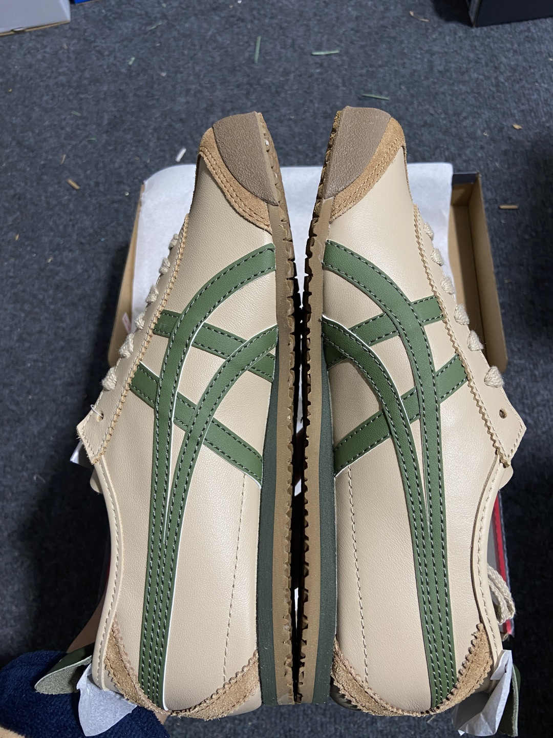 Onitsuka 尺码:36-45纯原版出品-Onitsuka Tiger MEXICO 66 灰绿 1