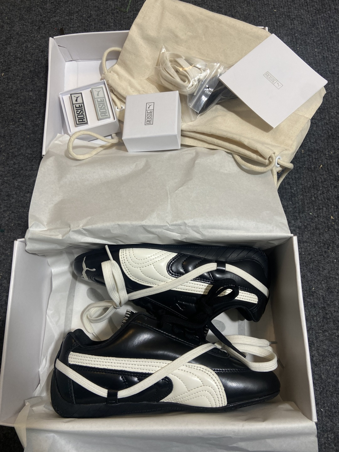 彪马Puma 尺码:35.5-45纯原出品-Rose x Puma Speedcat 黑色 -01 YZ