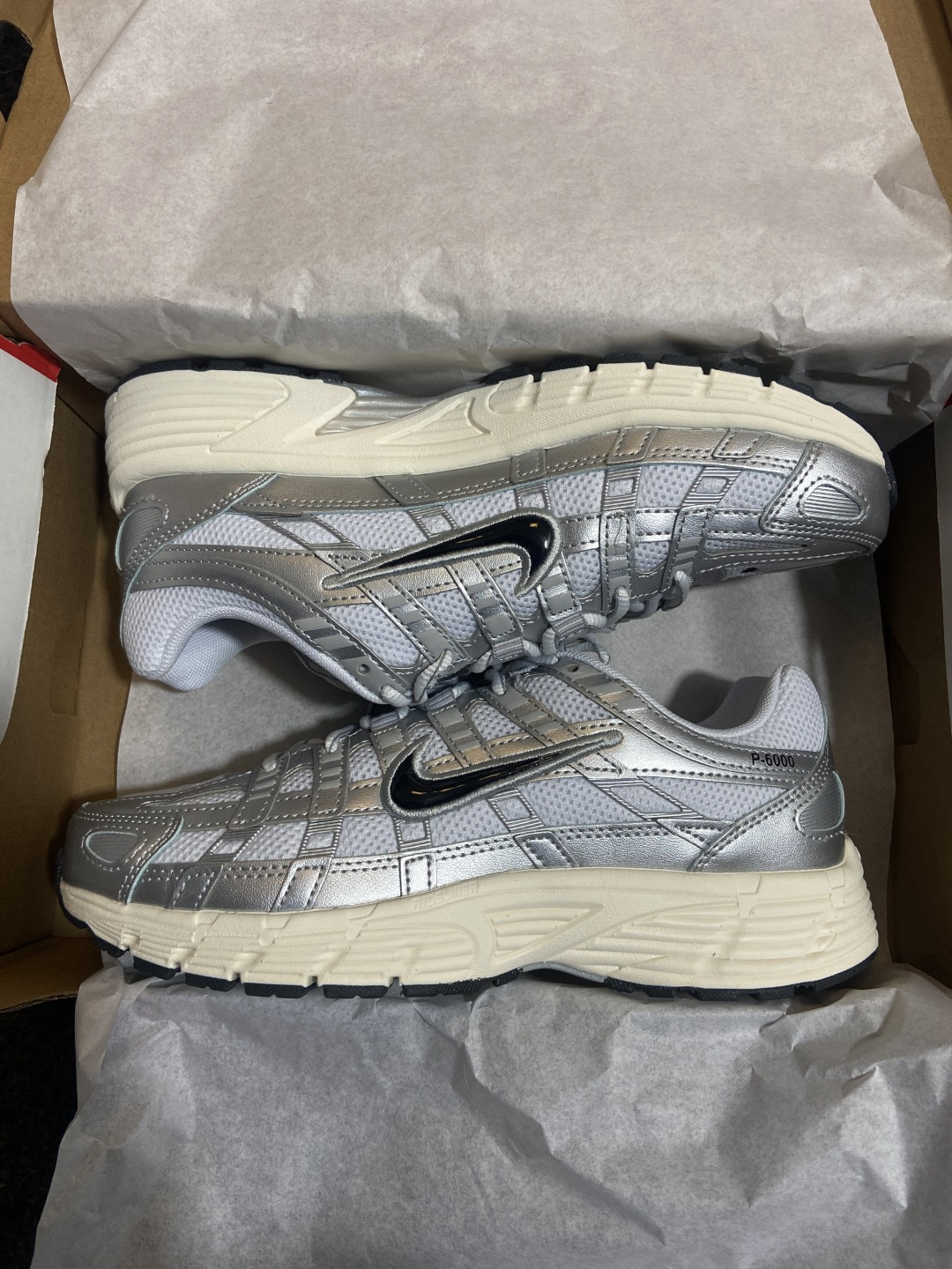 平台专供 NK P-6000 复古老爹休闲运动鞋 CD6404-105 市售最高版本 全新订单 独家私模