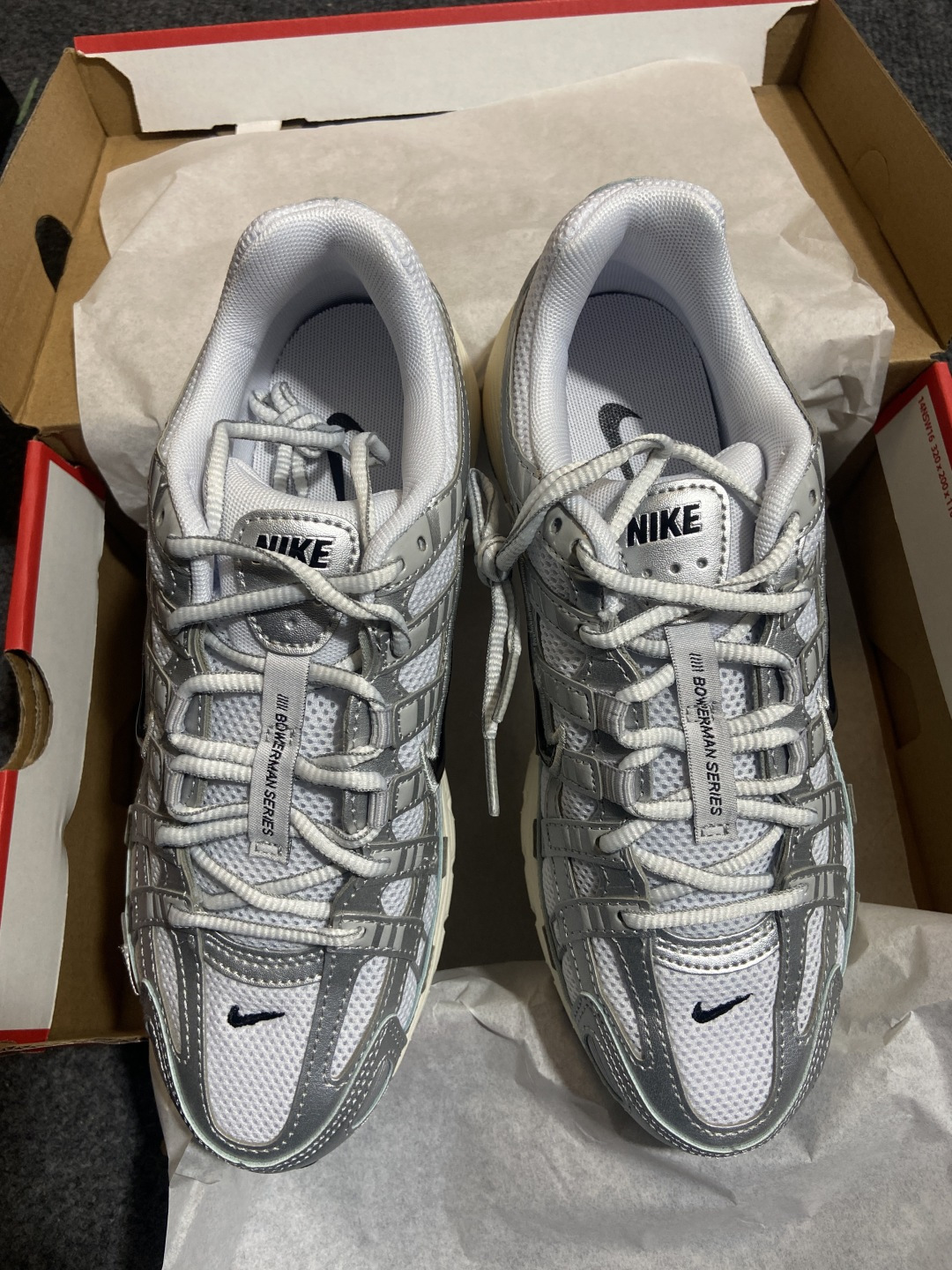 平台专供 NK P-6000 复古老爹休闲运动鞋 CD6404-105 市售最高版本 全新订单 独家私模