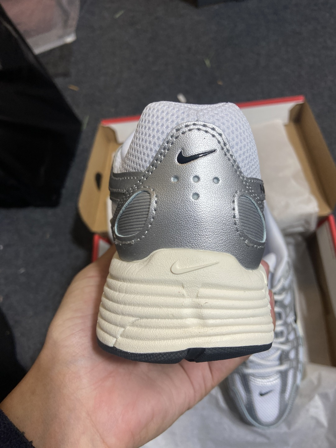 平台专供 NK P-6000 复古老爹休闲运动鞋 CD6404-105 市售最高版本 全新订单 独家私模