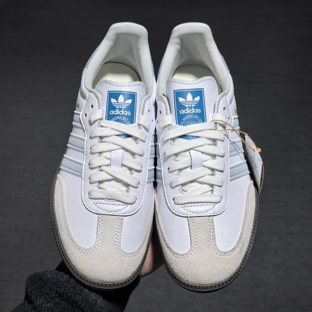 Originals 鞋码36-46纯原出品-Samba OG 白蓝 ID205535.5 36 36.5