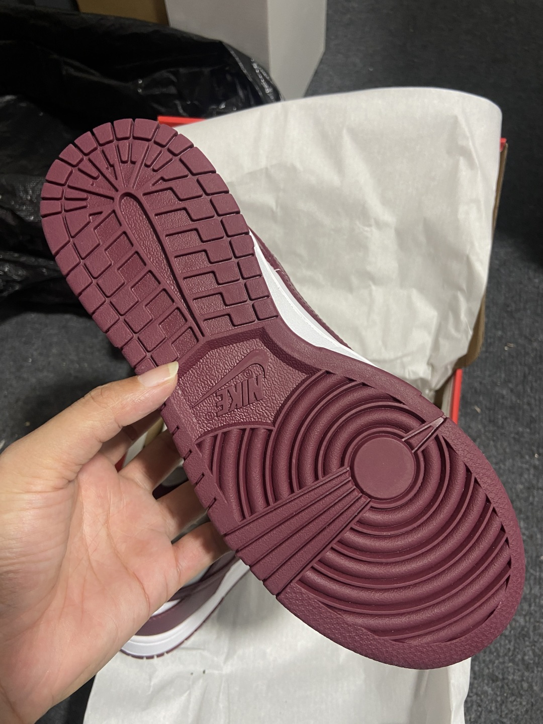 P【纯原版：DUNK】 酒红 NIKE DUNK LOW ＂Dark Beetroot＂女款 货号:DD