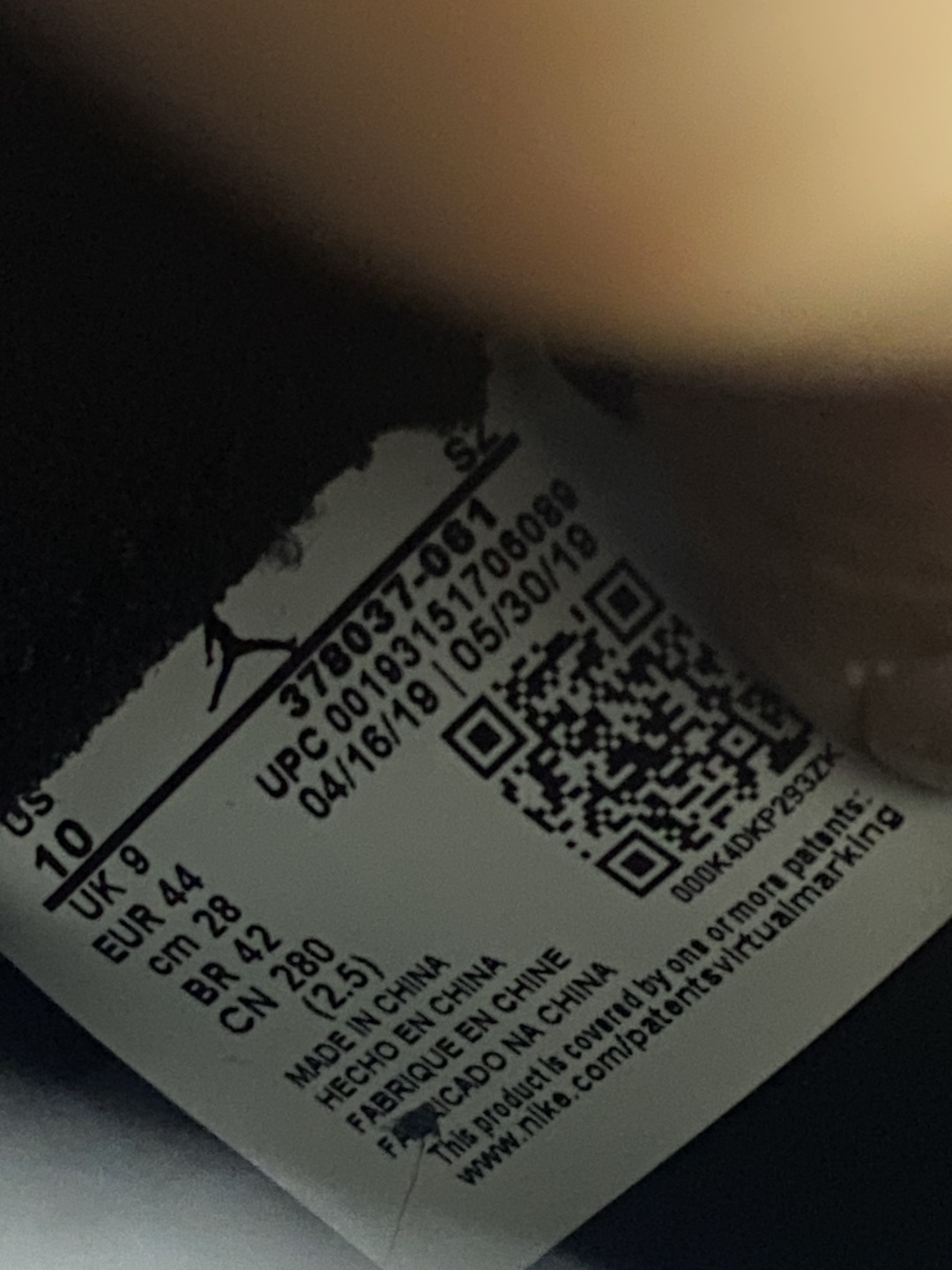 【纯原版：乔11】黑红白 Jordan Air Jordan 11 Bred 季后赛 篮球鞋 男女同款货