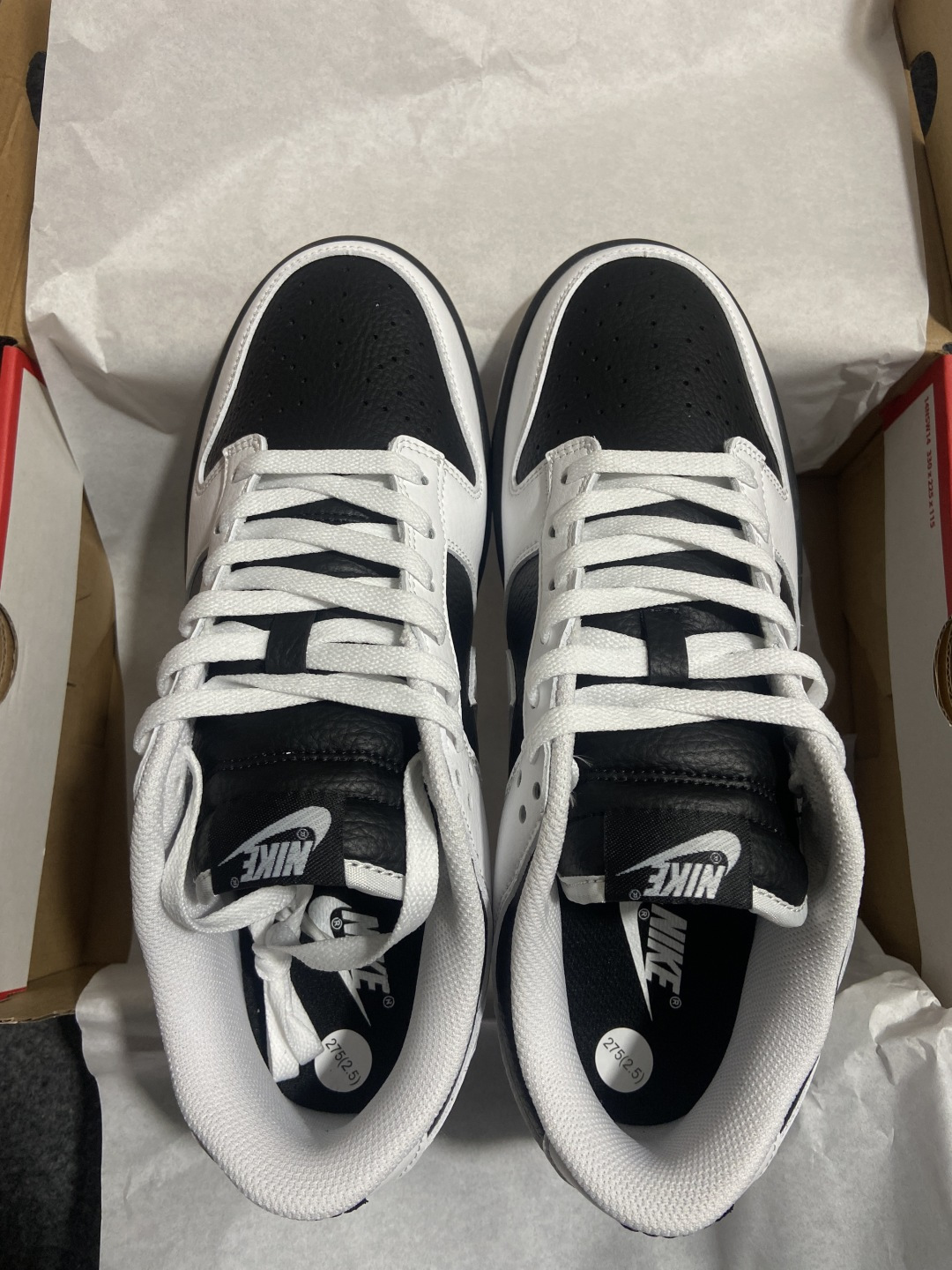 ＃ NK Dunk Low 白黑反转熊猫 FD9064-011 毫无疑问市场中端王者 全码福利开炸 长期