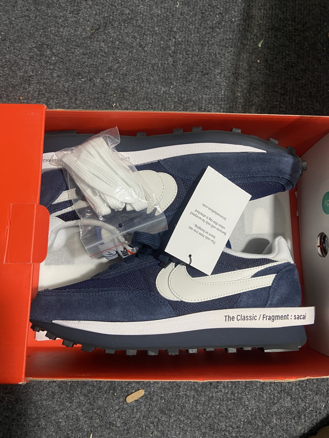 Sacai 黑蓝 尺码：36-47.5纯原出品-Fragment x Sacai x Nik LDWaf