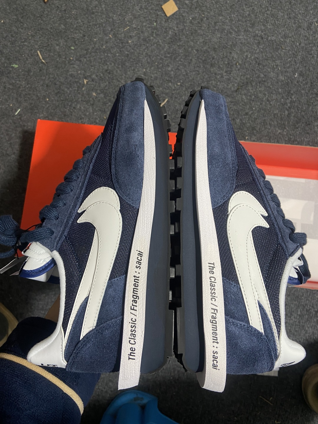 Sacai 黑蓝 尺码：36-47.5纯原出品-Fragment x Sacai x Nik LDWaf