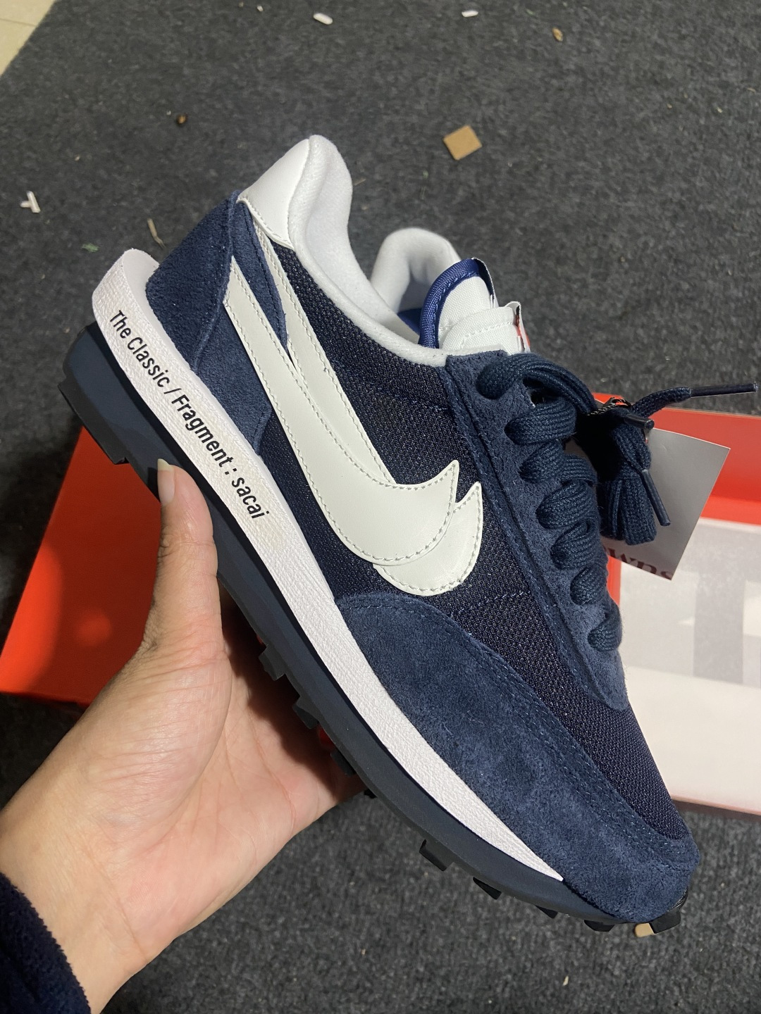 Sacai 黑蓝 尺码：36-47.5纯原出品-Fragment x Sacai x Nik LDWaf