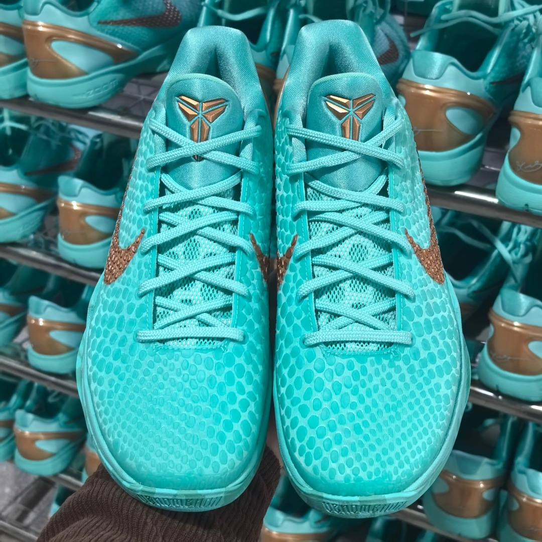 新品出货科比6系列自由女神 即将全码来袭 大货细节实拍 目前圈内No.1 第一梯队毋庸置疑 40/40.