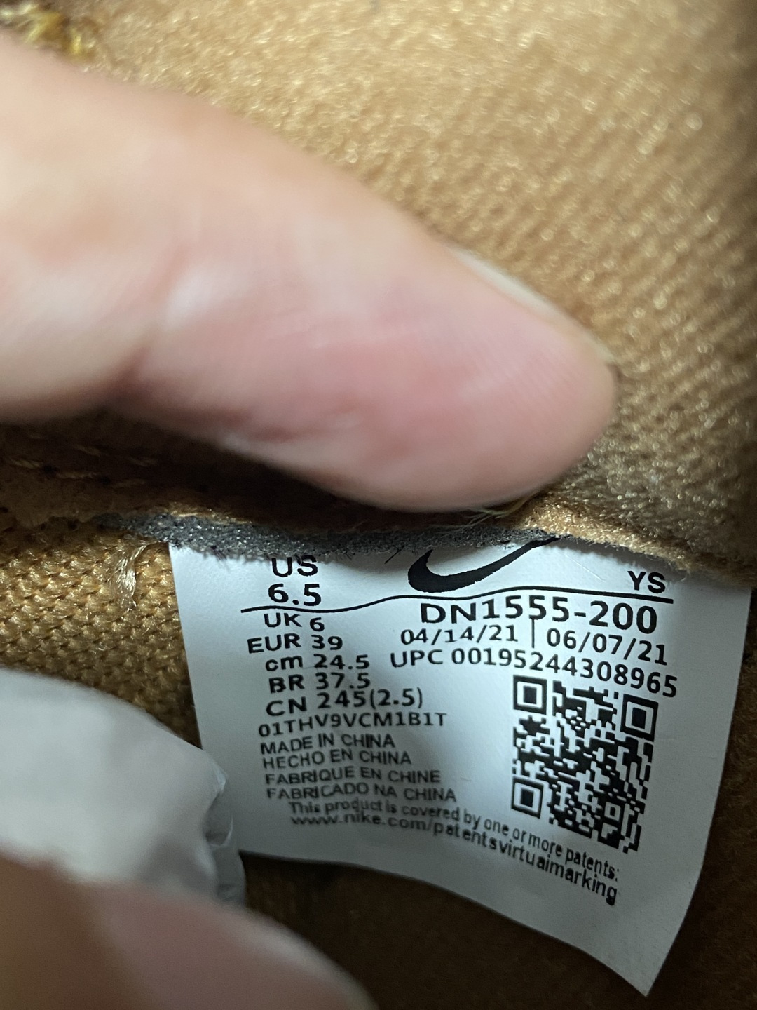 Supreme 尺码:36-47.5纯原-Supreme x Nk Air Force 1 Low “F