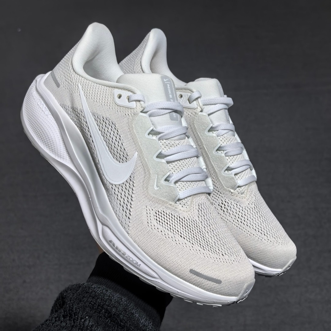 平台版Nike Pegasus 41 舒适运动防滑透气 低帮跑步鞋 白色 当季爆款 平台指定细节 原厂中