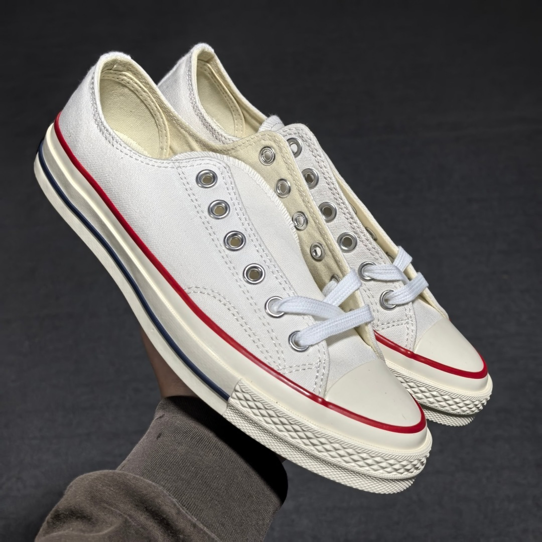 顶级Converse 1970s 匡威1970S.升级版平台冲正版本 匡威三星标帆布鞋原装帆布，还原Zp