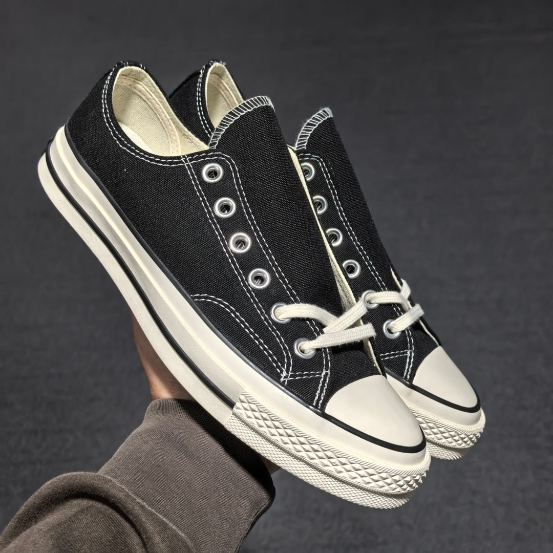 顶级Converse 1970s 匡威1970S.升级版平台冲正版本 匡威三星标帆布鞋原装帆布，还原Zp