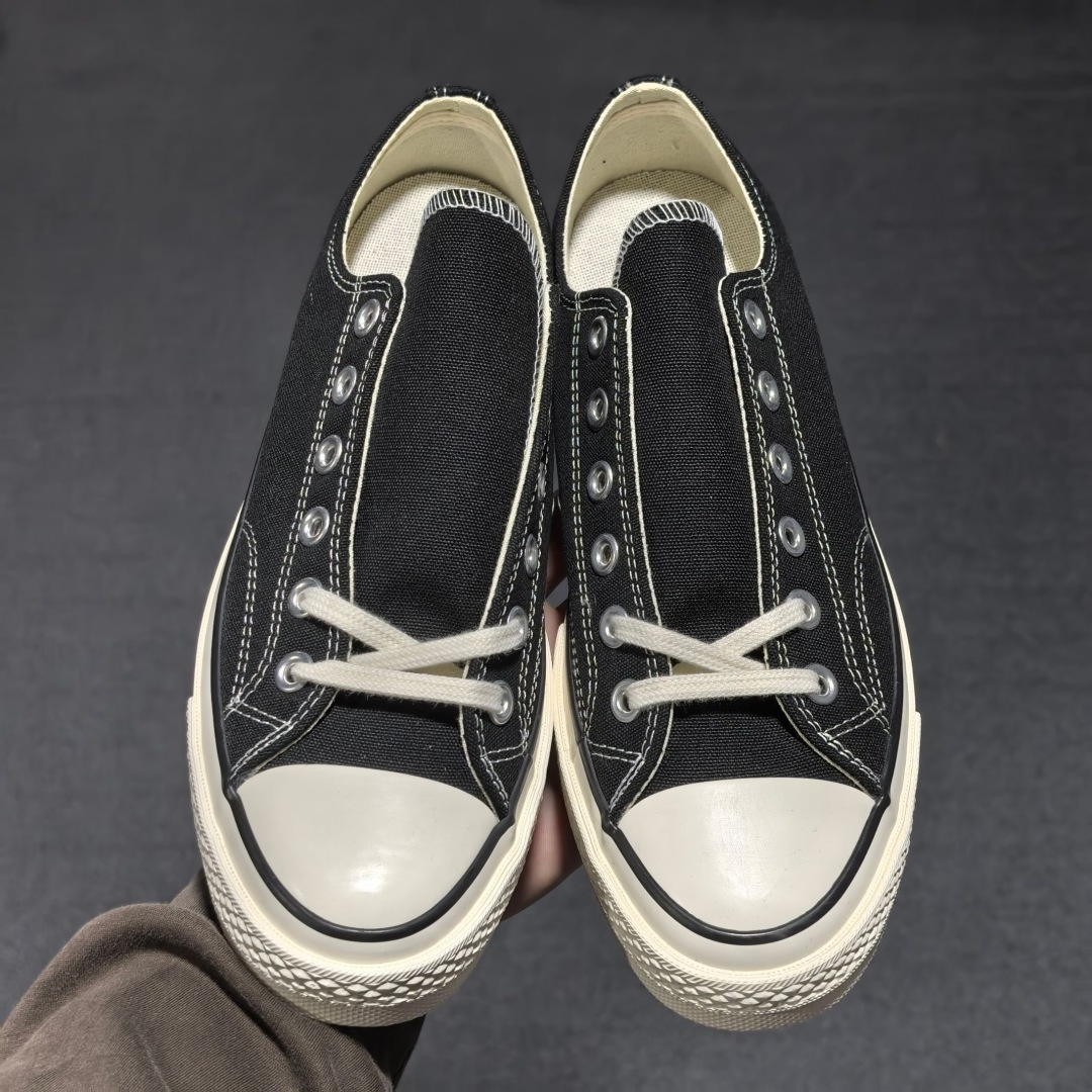 顶级Converse 1970s 匡威1970S.升级版平台冲正版本 匡威三星标帆布鞋原装帆布，还原Zp