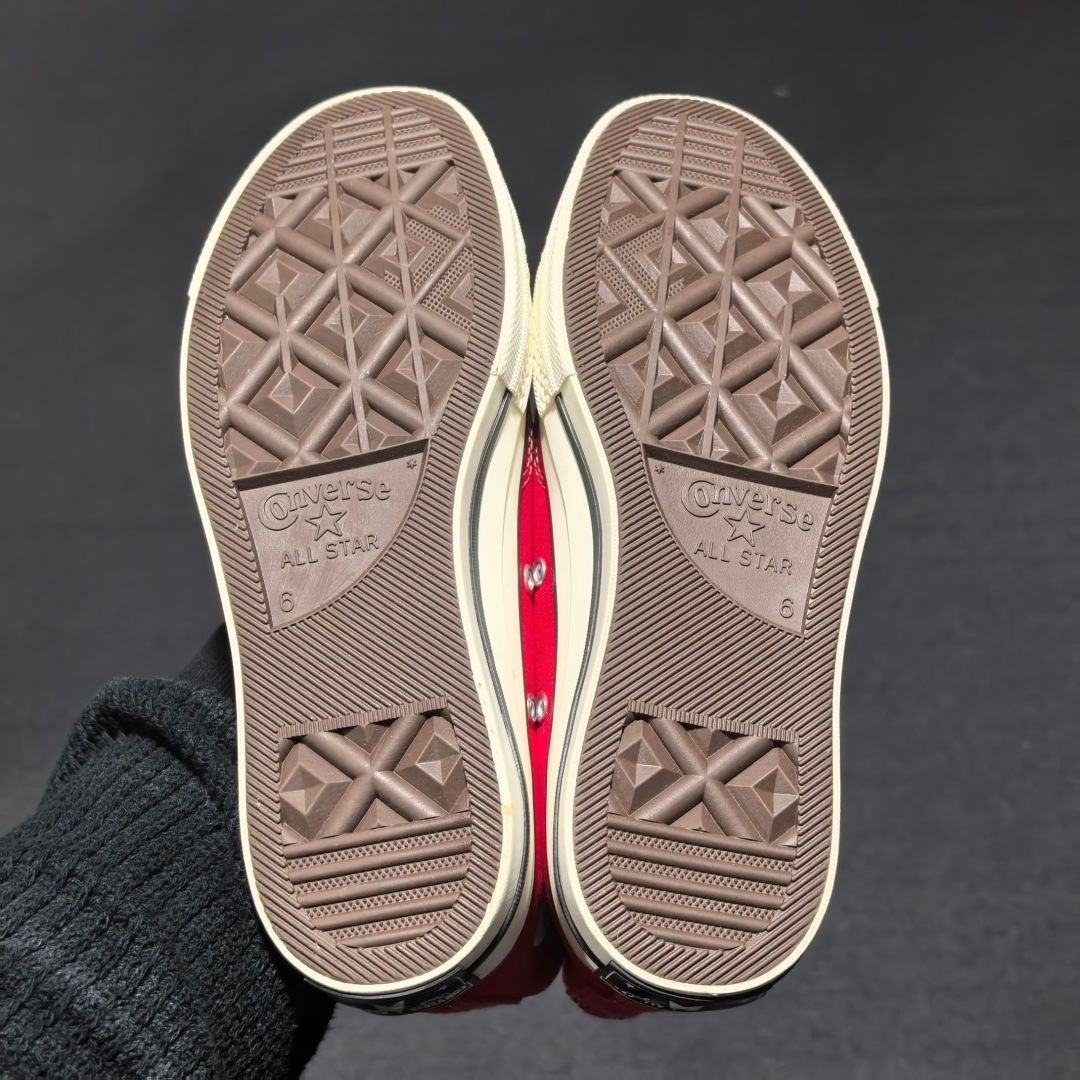 顶级Converse 1970s 匡威1970S.升级版平台冲正版本 匡威三星标帆布鞋原装帆布，还原Zp