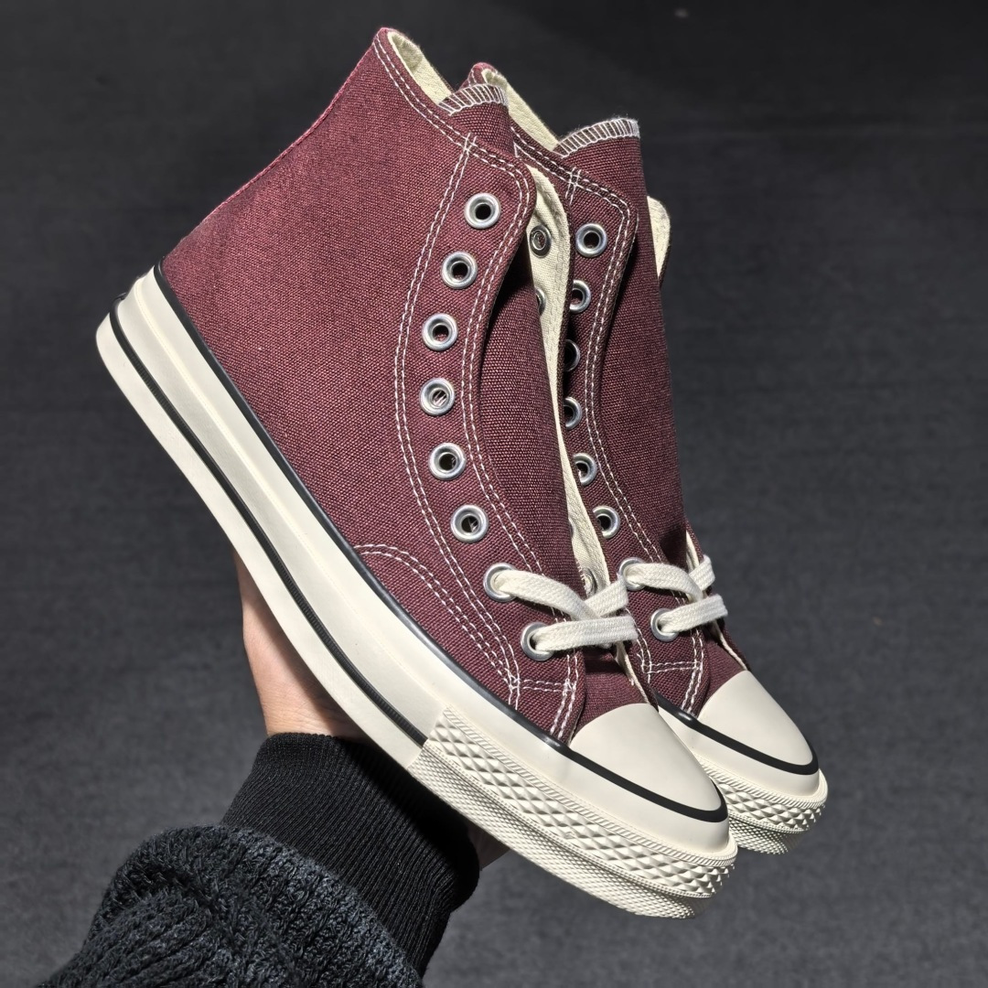 顶级Converse 1970s 匡威1970S.升级版平台冲正版本 匡威三星标帆布鞋原装帆布，还原Zp