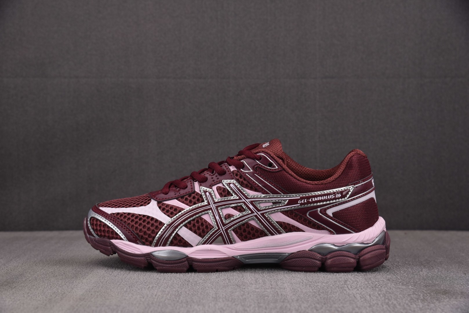 ASICS 尺码36-46纯原版出品-ASICS Gel-Cumulus 16 Burgundy Pin