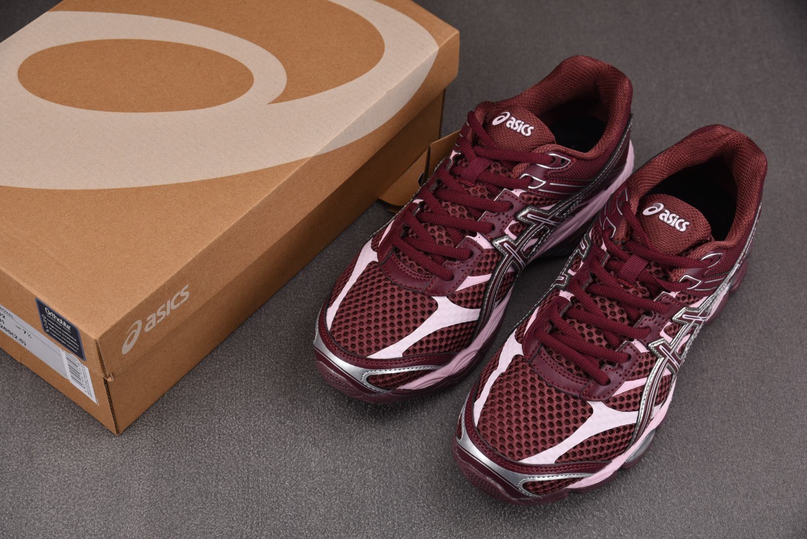 ASICS 尺码36-46纯原版出品-ASICS Gel-Cumulus 16 Burgundy Pin