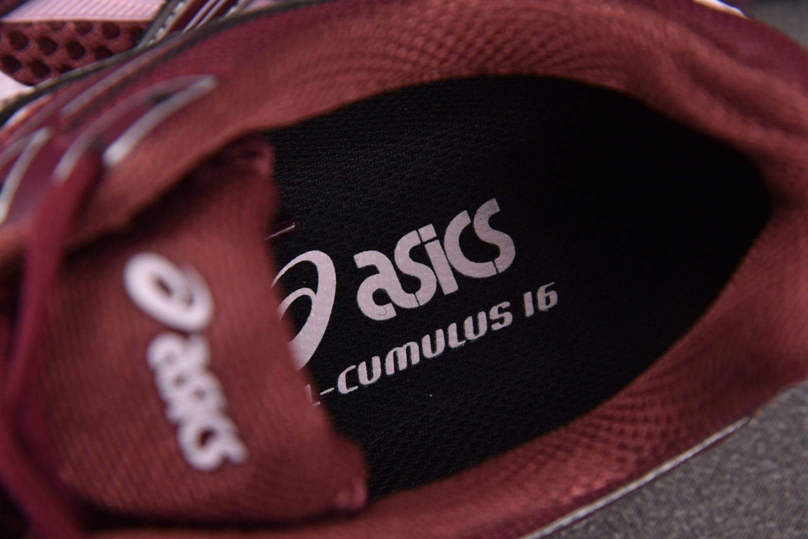 ASICS 尺码36-46纯原版出品-ASICS Gel-Cumulus 16 Burgundy Pin