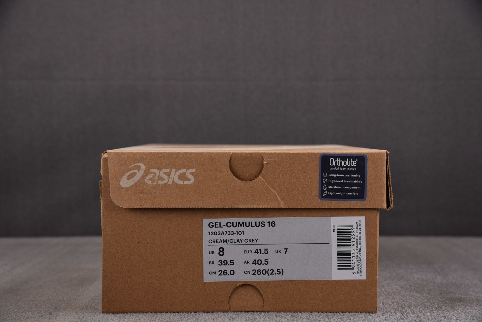 ASICS 尺码36-46纯原版出品-ASICS Gel-Cumulus 16 Cream Clay G