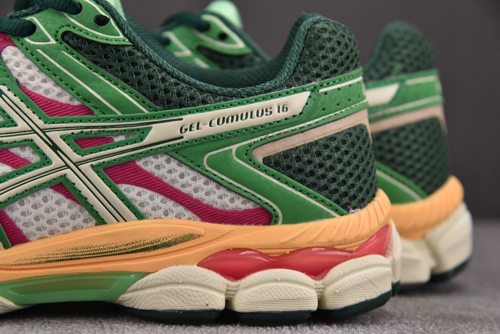 ASICS 尺码36-46纯原版出品-ASICS Gel-Cumulus 16 Green Cream 