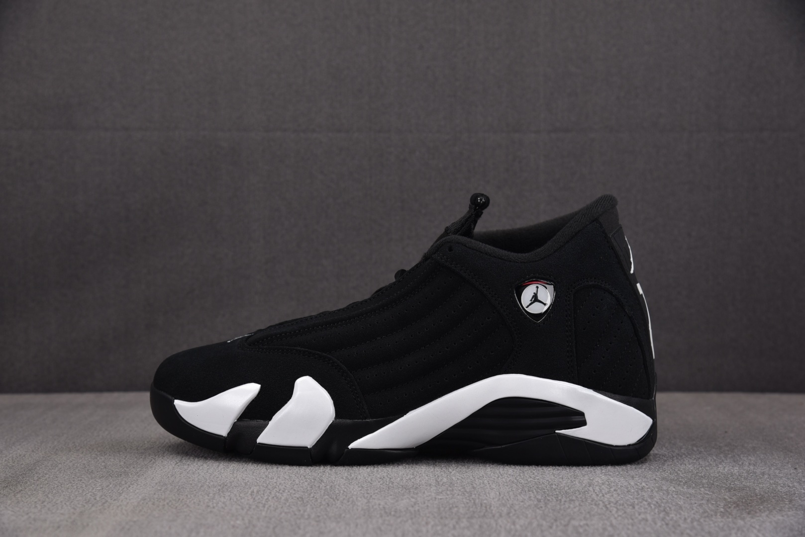 AJ14 EUR:40-47.5纯原版出品-Air Jordan 14 Retro Black Whit