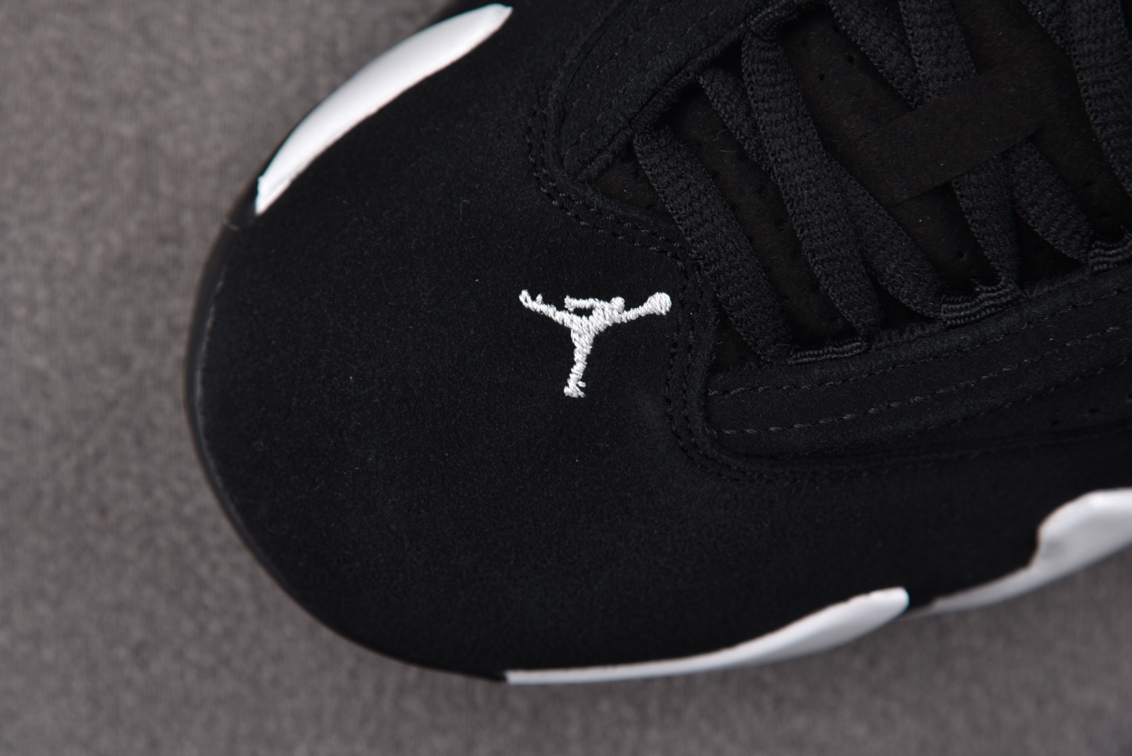 AJ14 EUR:40-47.5纯原版出品-Air Jordan 14 Retro Black Whit