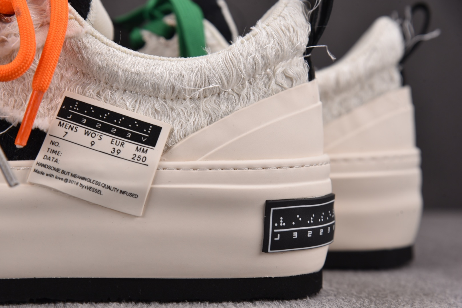 xVESSEL EUR:35-45纯原版出品-xVESSEL × 吴建豪联名 雪花酥Snowflake厚