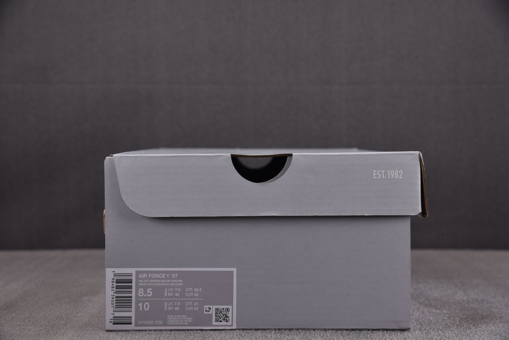 AF1棕 EUR:36-48.5纯原版出品-NK Air Force 1 Low '07 Velvet 