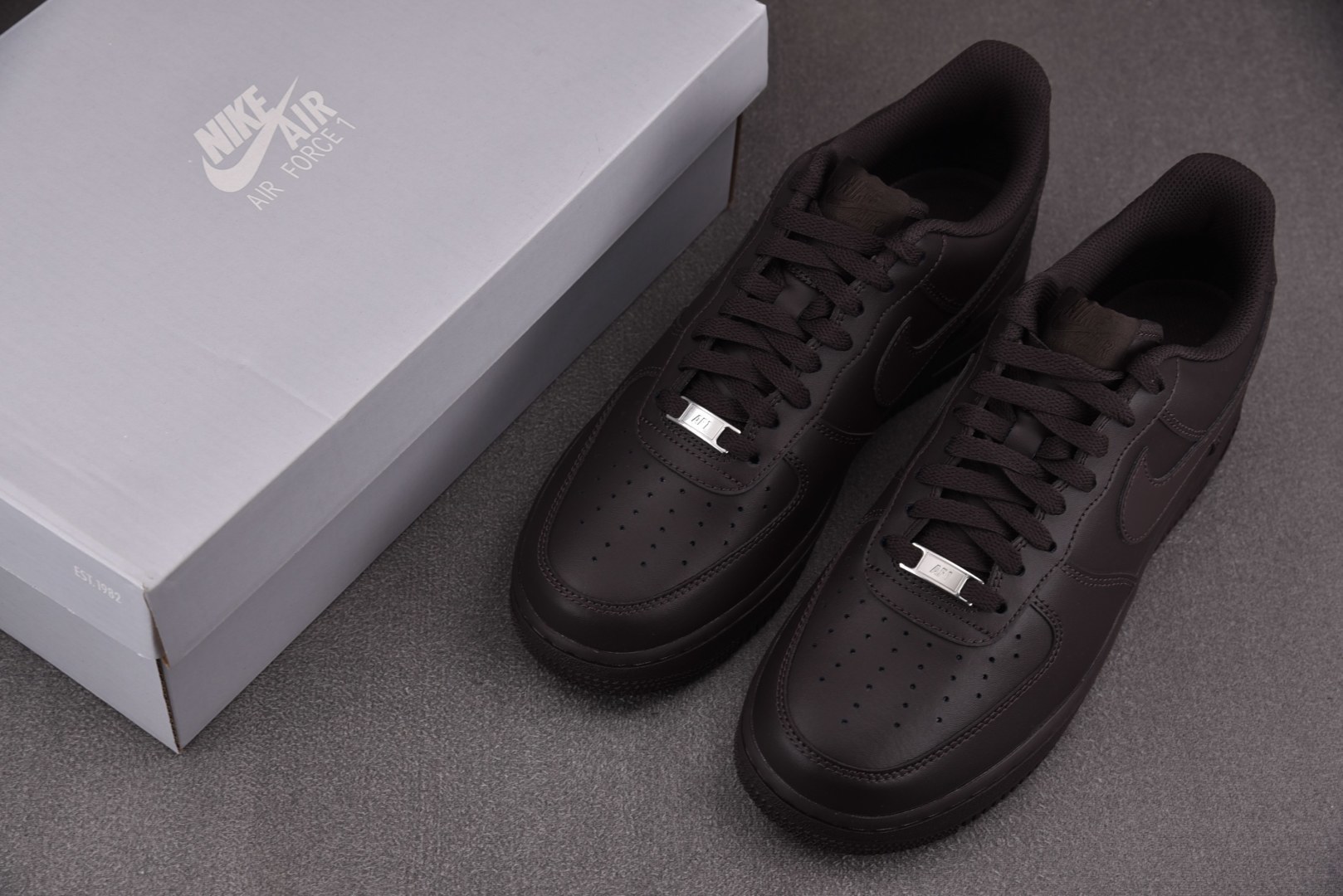 AF1棕 EUR:36-48.5纯原版出品-NK Air Force 1 Low '07 Velvet 