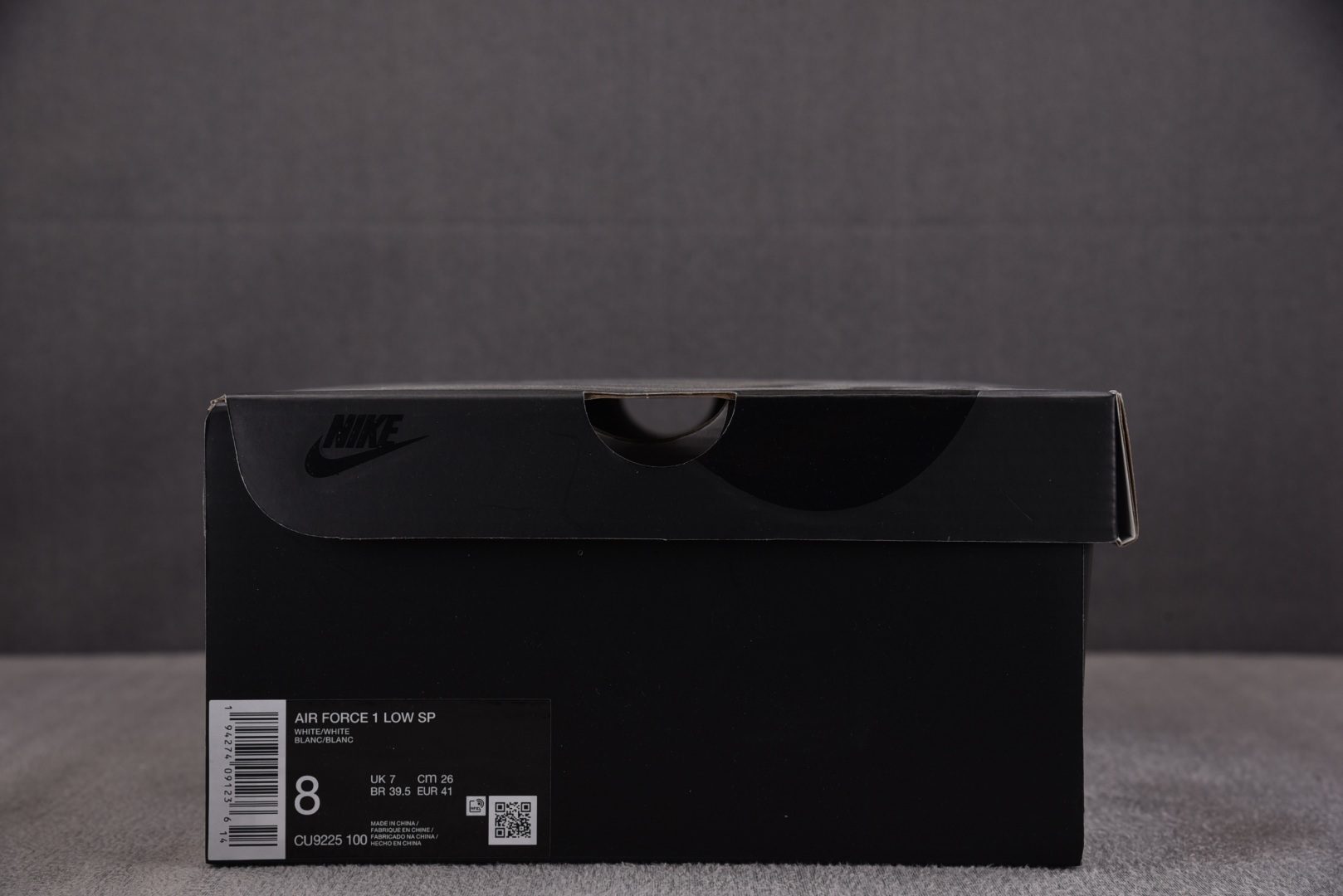 AF1白红 EUR:40-48.5纯原版出品-NK Air Force 1 Low Supreme Wh