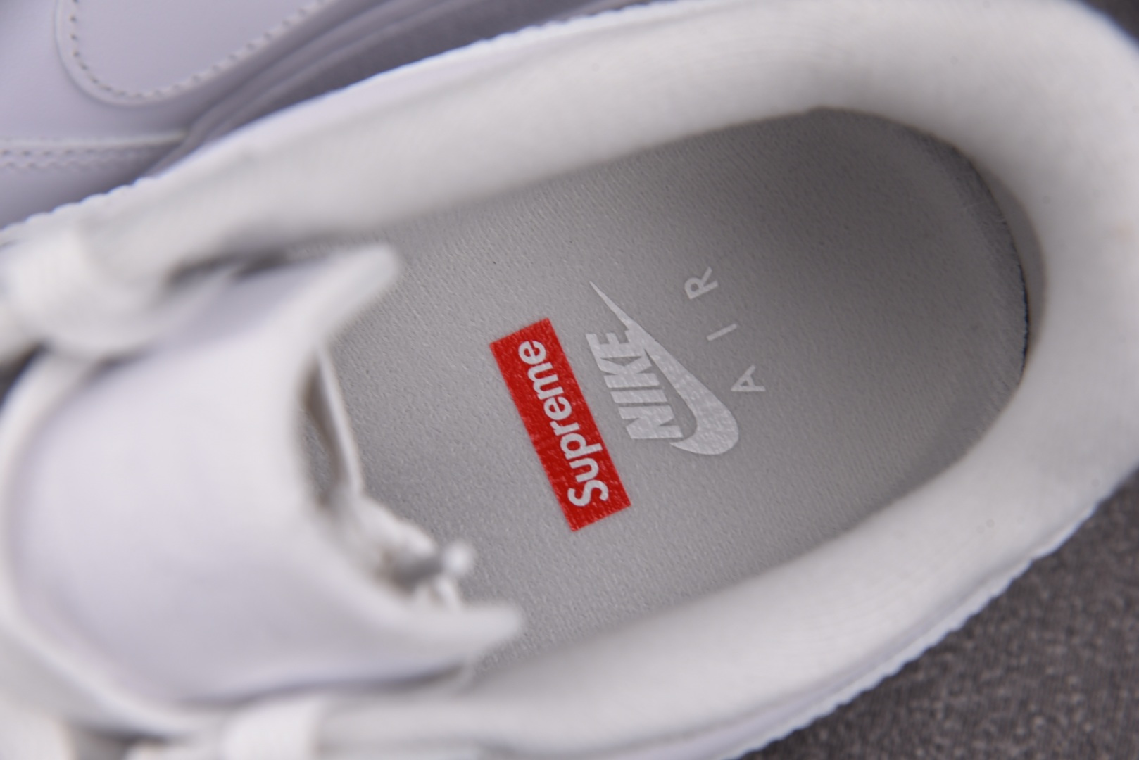 AF1白红 EUR:40-48.5纯原版出品-NK Air Force 1 Low Supreme Wh