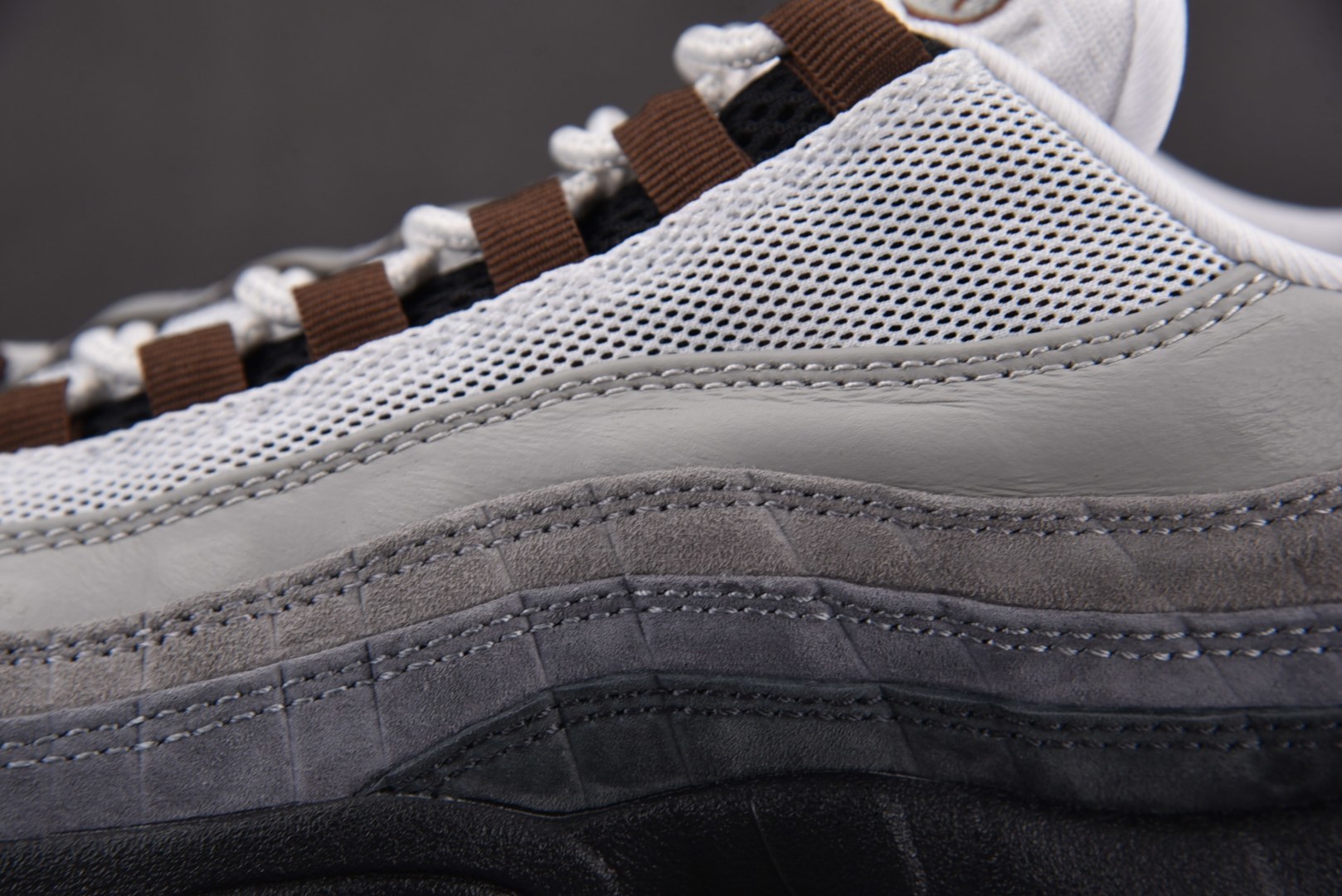 MAX EUR:40-48.5纯原版出品-NK Air Max 95 SB Cacao Wow 灰黑 H