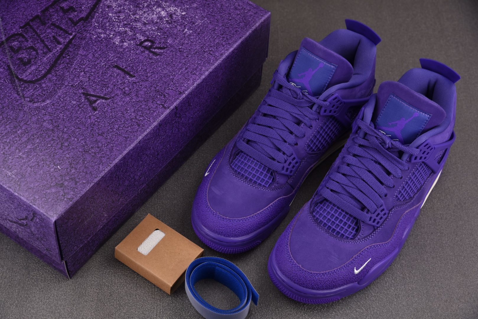 AJ4 EUR:40-48.5纯原版出品-NK Air Jordan 4 Retro OG SP 紫色 