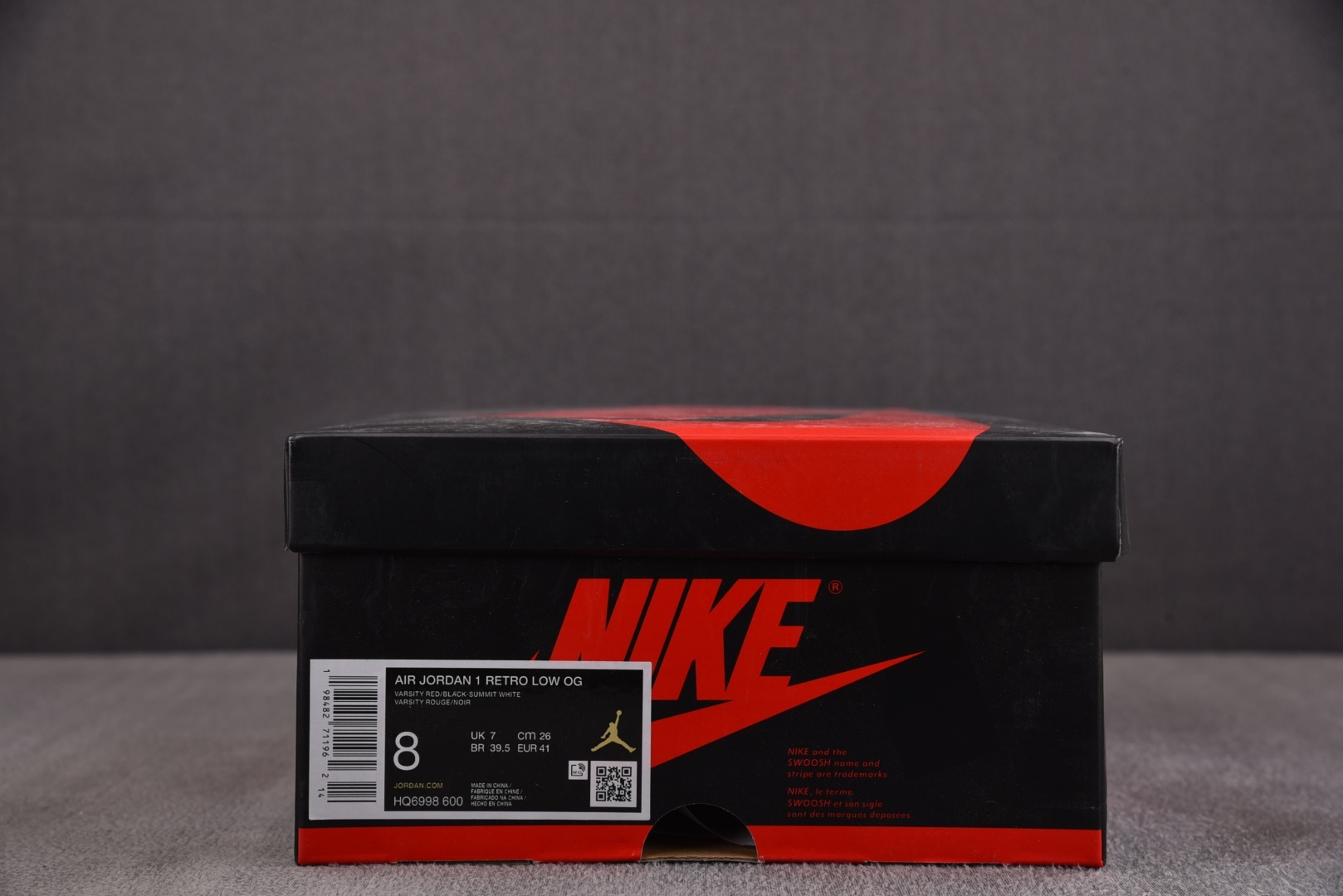 AJLow EUR:40-48.5纯原版出品-Air Jordan 1 Retro Low OG Chi