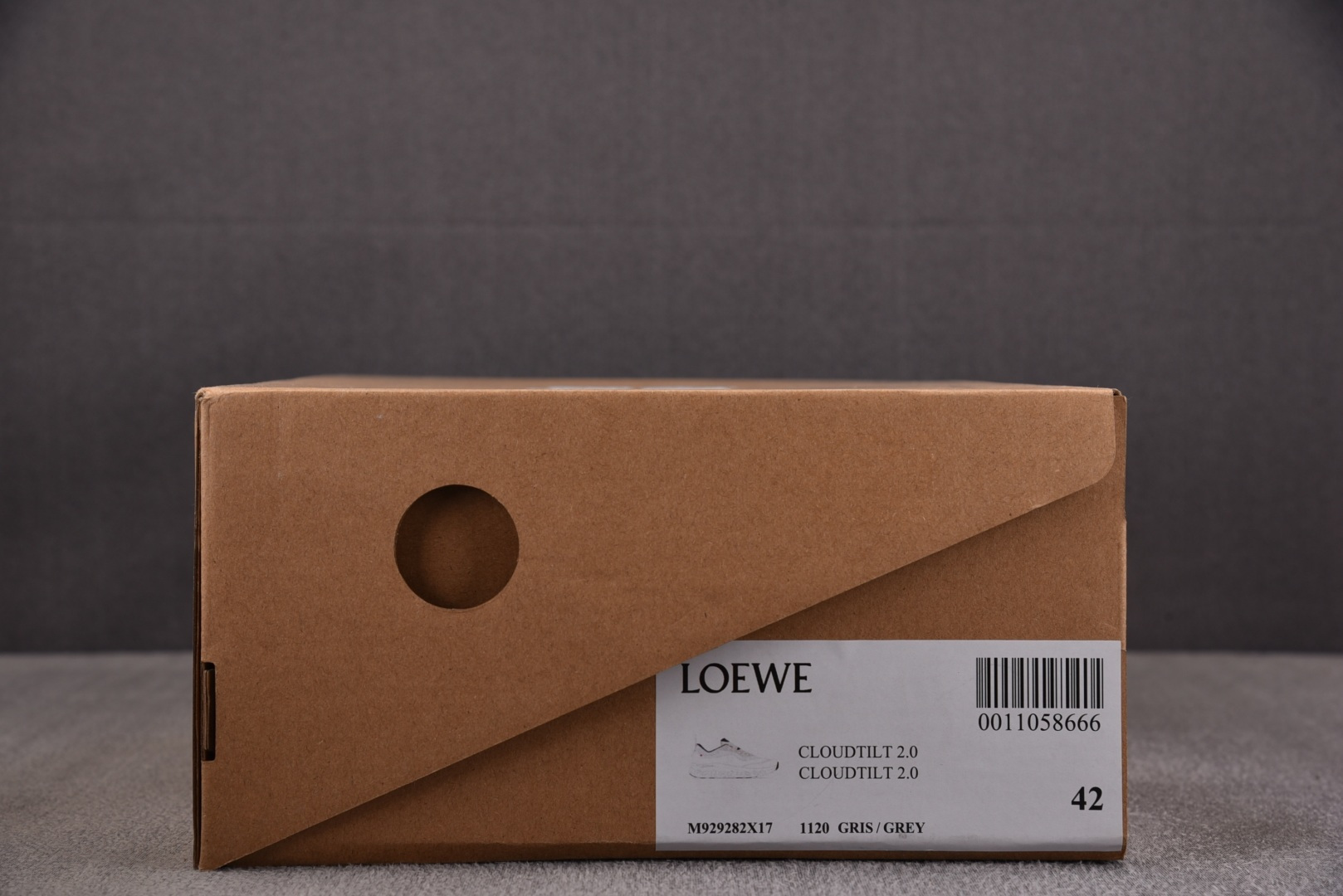On x LOEWE Cloudtilt 2.0 灰白 尺寸 40 40.5 41 42 42.5 43
