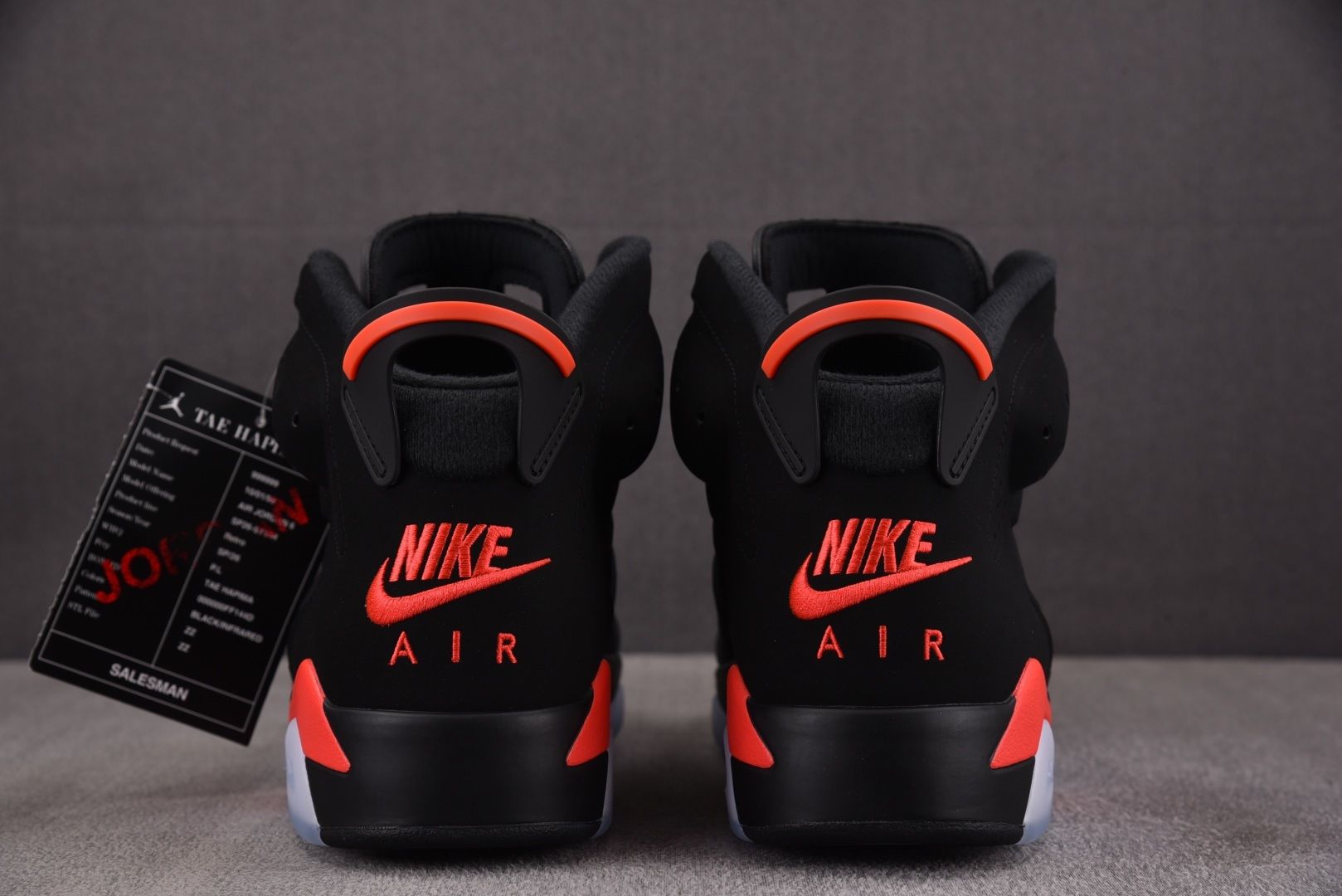 AJ6 EUR:40-47.5纯原版出品-Air Jordan 6 Retro Reverse Infr