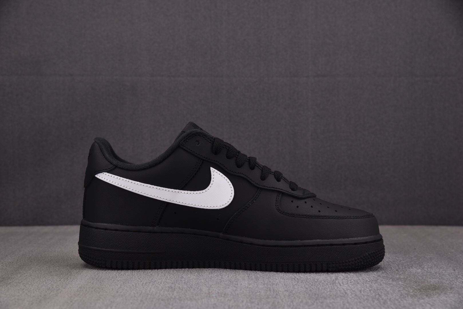 AF1 EUR:40-47.5纯原-Air Force 1 Low Supreme Black Whit